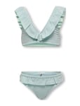 Kids Only Kogmalibu Glitter Bikini Set Acc Grön