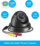 1080P 4-IN-1 Surveillance CCTV Camera for Home Security 24PCS IR Leds 3.6M