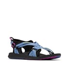 Columbia Sandal Sandales De Randonnée Et Trekking pour Femme, Bleu (Velvet Cove x Black), 38 EU