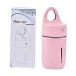 Car Air Diffuser Freshener Essential Oil Mini Aroma Humidifier F Pink Over Size