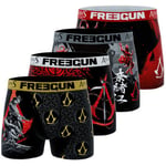 Boxers Freegun  Lot de 4 boxers homme Assassin's Creed