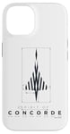 Coque pour iPhone 14 Spirit Of Concorde Avion Dimensions Art