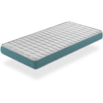 Matelas en mousse respirante 90X140 EKOZEN,Epaisseur 14 cm , Ergonomique et adaptable