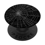 Spiders Web Cool Cobwebs Halloween Night PopSockets Swappable PopGrip