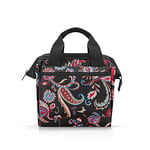 Reisenthel MQ7064 ALLROUNDER CROSS PAISLEY BLACK Gym Bag Femme PAISLEY BLACK Taille Unica