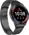 Puro klokkereim til Samsung Galaxy Watch 6/4/4 Classic (sort)