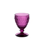 Villeroy & Boch - Boston Berry White Wine Glass, 125 ml, Crystal Glass for White Wine, Dishwasher-Safe, Pink