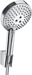 hansgrohe Raindance Select S Ensemble support mural et douchette 120 3 jet PowderRain avec flexible de douche 160 cm, chromé, 27668000