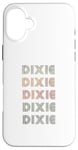 iPhone 16 Plus Love Heart Dixie Tee Grunge/Vintage Style Black Dixie Case