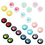 Cat Claw Capuchons Pouce Switch,Capuchons de Poignée pour Switch/Switch Lite Cat Paw,Patte de Chat Joystick Couverture,Capuchon de Joystick Compatible Switch,Capuchon de Poignée de Pouce Compatible