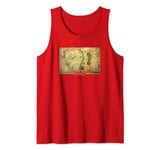 The Hobbit Middle Earth Map Tank Top