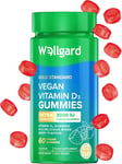 Wellgard High Strength Vitamin D3 Gummies 3000 IU - 60 Vegan Immunity Vitamin D 