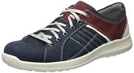 Jomos Homme Campus II Basket, Multicolore Bleu Marine Oxblood 879 8028, 41 EU