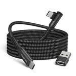 Câble Chargeur pour Samsung S24 A55,USB C vers USB C 100W à Angle Droit avec Adaptateur USB 2M,Type C Câble PD Charge Rapide pour Galaxy S23 S22 Ultra A54 A53,A73 A72,Z Flip Fold 4 5 6,Tab S8.[W1115]