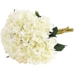 Konstgjord hortensia, 5 stycken enkelfilamentstam hortensia bukettarrangemang (lila) white