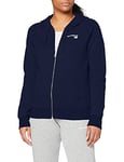 New Balance Core NB Sweatshirt Classique et Tendance en Polaire avec Fermeture Éclair intégrale, Femme