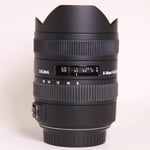 Sigma Used 8-16mm f/4.5-5.6 DC HSM Lens Canon EF