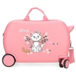 Disney Valise Rigide pour Enfant avec Fermeture à Combinaison latérale 4 Roues Bagage à Main fabriquée en ABS, Un matériau Rigide et léger., Aristocats Marie, Valise pour Enfant