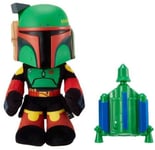 Star Wars The Book Of Boba Fett  Rocket Launching Boba Fett Feature Plush