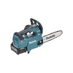 Makita Tronçonneuse à poignée supérieure sans fil 40V maxi / 4,0 Ah, 1 batterie + chargeur