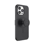 PopSockets: PopCase PlantCore pour MagSafe - Coque à base de plantes pour iPhone 14 Pro Max avec un Support et Poignée PopGrip Slide Repositionnable avec Top interchangeable - Noir