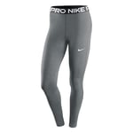 Nike CZ9779-084 Pro 365 Pants Women's Smoke Grey/HTR/Black/White Size 2XL