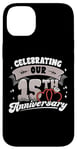 iPhone 14 Plus 15th Wedding Anniversary Celebrating 15 Years Matching Gift Case