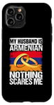 Coque pour iPhone 11 Pro Mon mari est arménien, rien ne m'effraie Mari arménien
