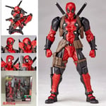 Marvel Legends X-men No. 001 Deadpool Actionfigur Fantastisk Revoltech Kaiyodo Leksak