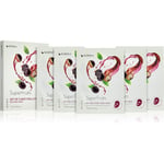 KORIKA SuperFruits Acai Berry - Set of 5 Anti-pollution Face Sheet Masks face mask set at a reduced price Acai berry