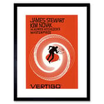 Wee Blue Coo Ad Movie Film James Stewart Hitchcock Vertigo Picture Framed Wall Art Print