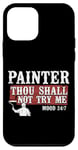 iPhone 12 mini House Painter Decorator Bible Quote Painter Thou Shall Not Case