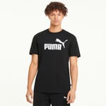 PUMA Essentials Logo Men's Tee Shirt 851740, Black, L