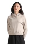 Calvin Klein Jeans Women Hoodie Milano , Beige (Plaza Taupe), L