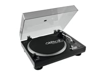 Omnitronic Bd-1320, Remdriven Dj-Skivtallrik, 33 1/3,45 Rpm, -10 - 10%, 0,24%, Manuell, 50 Db