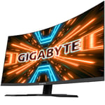 Gigatavu | G32QC A | 31,5 "" | VA | QHD | 2560 x 1440 pikseliä | 1ms | 350 cd/m² | Musta | HDMI-porttien määrä 2 | 165 Hz