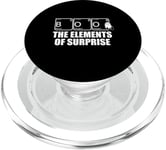 BOO B O O THE ELEMENTS OF SURPRISE - Mème tableau périodique amusant PopSockets PopGrip pour MagSafe