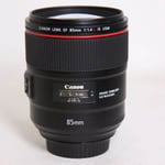 Canon Used EF 85mm f/1.4L IS USM Short Telephoto Lens