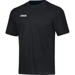 Jako Base T-Shirt Mixte Enfant, Noir, 152