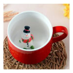 Tasse de noël café lait petit déjeuner tasse bonhomme de neige père noël dessin animé tasse en céramique 3D Animal cadeau de noël tasse pour ami