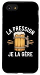 Coque pour iPhone SE (2020) / 7 / 8 La Pression, Je La Gère Humour Bière Apéro Alcool Drôle