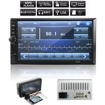 High-7'' 2DIN bilradio Bluetooth pekskärm USB FM MP4 MP5 In-Dash stereospelare