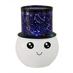 Lampe Constellation, Projecteur DIY Night Light Baby Star, 3 Color Universe Galaxy Rotating Relaxing Mood Light, Idéal Cadeaux de Noël pour Les Enfants