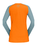 Fjørå Equaliser Lightweight L/S W Orange Popsicle/Tourmaline (M)