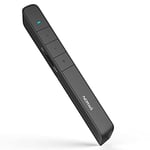 Key-Customized Wireless Presenter Remote, NORWII N36 Presentation Pointer Presenter Supports Hyperlink, Media Play/Pause, Previous/Next Track, Volume Mute etc