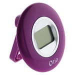 Thermomètre d'intérieur violet écran LCD - Otio