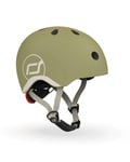 Scoot og Ride Hjelm XXS-S | Sykkelhjelm Barn 1-4 år - Olive