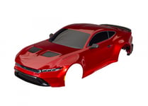 Traxxas 10511-RED Kaross Ford Mustang Clipless Komplett Röd