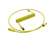 CableMod Pro Coiled Cable USB A to USB Type C, Dominator Yellow - 150cm