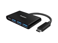 Energizer Hc304ac, Usb 3.2 Gen 1 (3.1 Gen 1) Type-C, Usb 3.2 Gen 1 (3.1 Gen 1) Type-A,Usb 3.2 Gen 1 (3.1 Gen 1) Type-C, 5000 Mbit/S, Svart, 0,1 M, 76 Mm